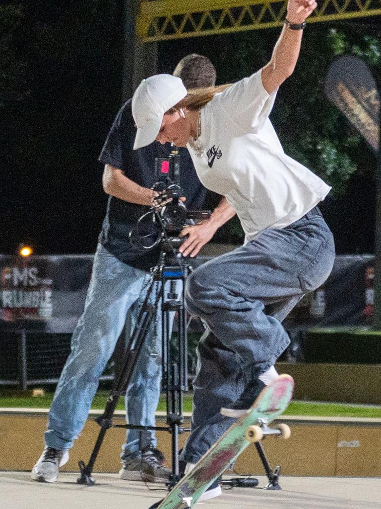 Felicity Turner at Rumble On The Reef Sugar Bowl Skatepark Saturday 23 September 2023 Picture:Michaela Harlow