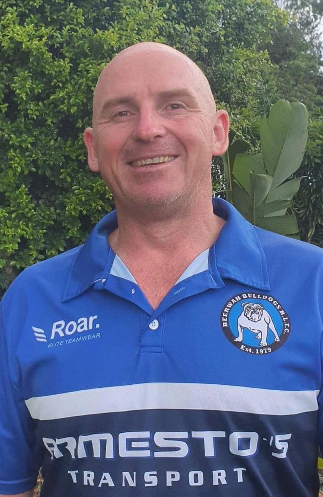 Beerwah Bulldogs open women's head coach Ray Ballantyne. Picture: Facebook.