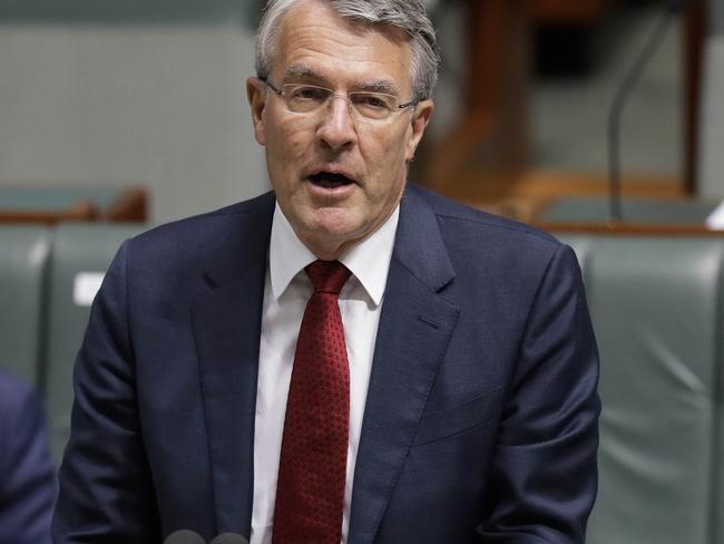 Attorney-General Mark Dreyfus led a meeting of the state’s top law officers on Friday. Picture: Sean Davey.