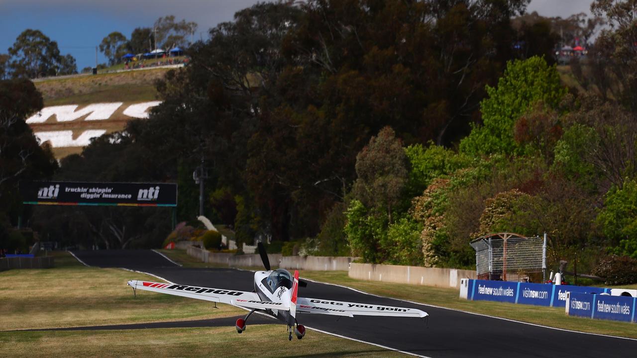 It was a tough landing on Mount Panorama. (Photo by Morgan Hancock/Getty Images)