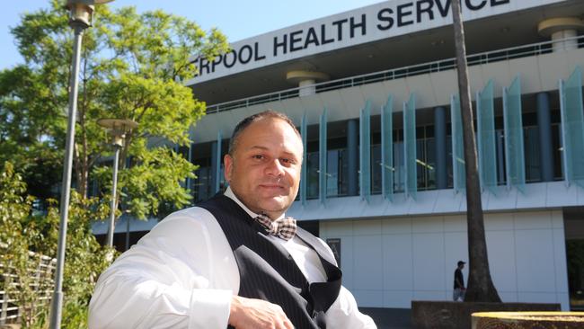 Anthony Schembri in 2013 when he was the Liverpool Hospital general manager.