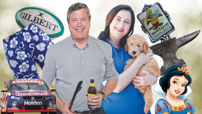 The 10 things you never knew about Tim Nicholls and Annastacia Palaszczuk. Picture: Image digitally altered.