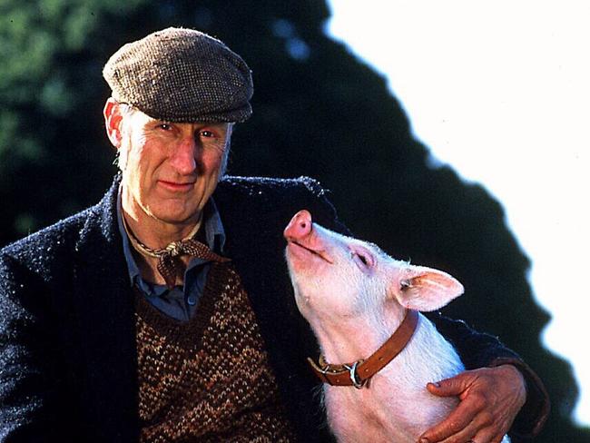 Actor James Cromwell in the 1995 film "Babe".Cromwell/Actor