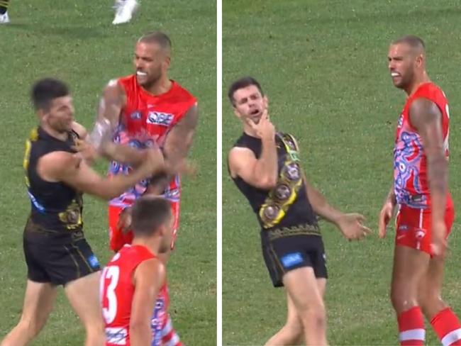 Buddy Franklin might be in some hot water. Photo: Fox Sports