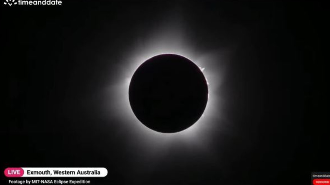 Total solar eclipse in WA.