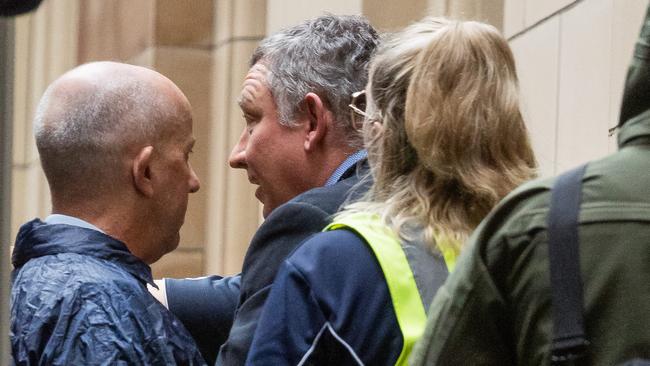 Greg Lynn leaves the Supreme Court last week. Picture: Jason Edwards