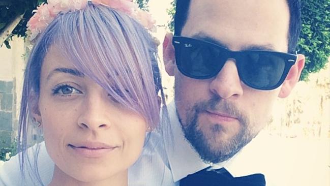 The Insta Life: Nicole Richie and Joel Madden pose for some Instagram action.