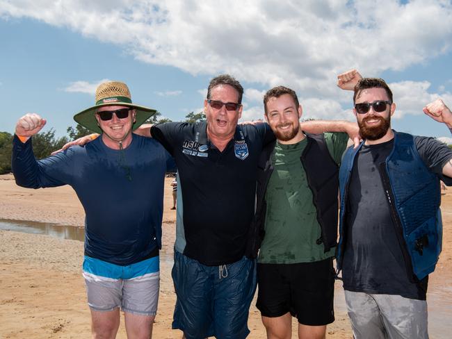 Darwin Beer Can Regatta at Mindil Beach, 2024. Picture: Pema Tamang Pakhrin