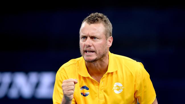 Aussie team captain Lleyton Hewitt. Pic: Getty Images