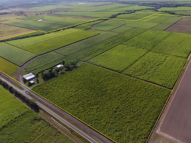 Cane farm at 901 Munbura Rd, Mackay sells for $2.3m at auction. Picture: Ray White Sarina Rural