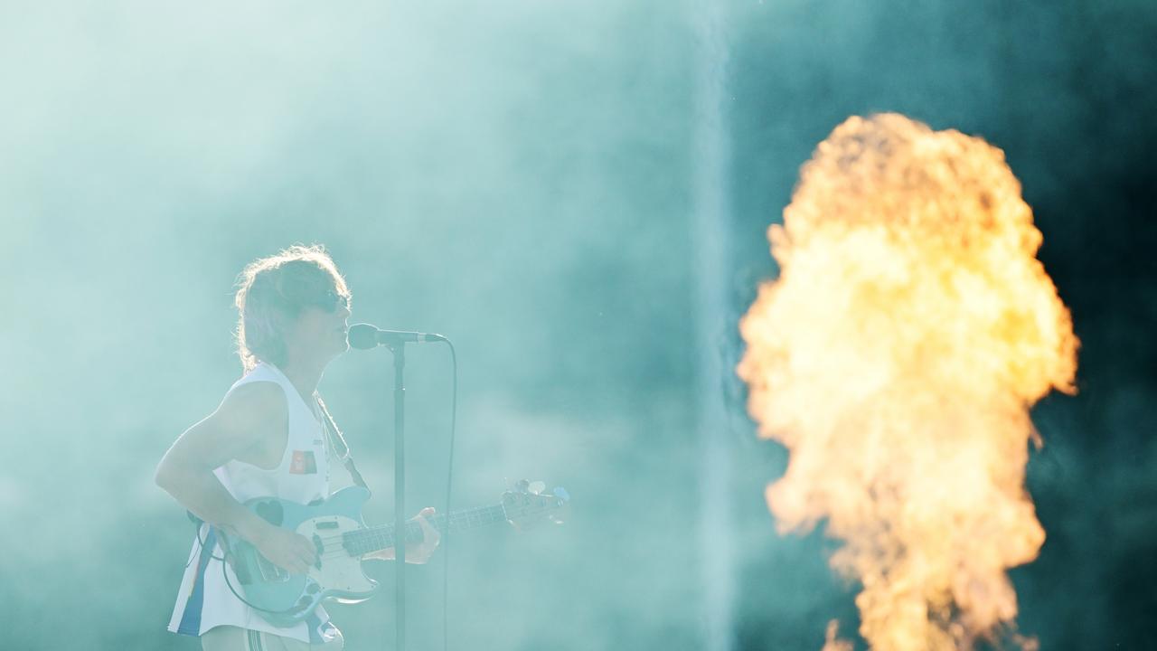 One day they’ll get the pyrotechnics right. Photo by Quinn Rooney/Getty Images