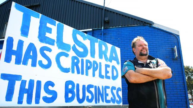 Clearly, I am not alone in my frustration with Telstra. Sydney business man Alan Smith of Camex Automotive feels my pain. (Pic: Angelo Velardo/AAP)