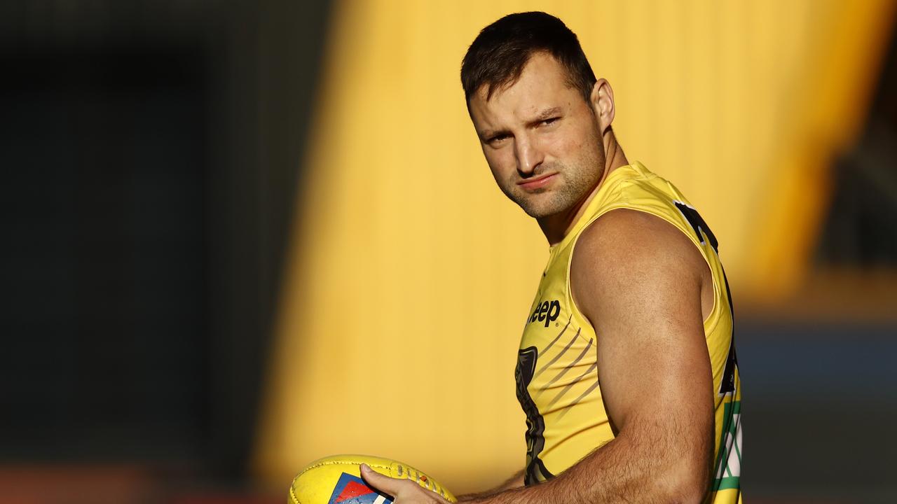 Toby Nankervis has lifted as Richmond co-captain. Picture: Darrian Traynor/Getty Images