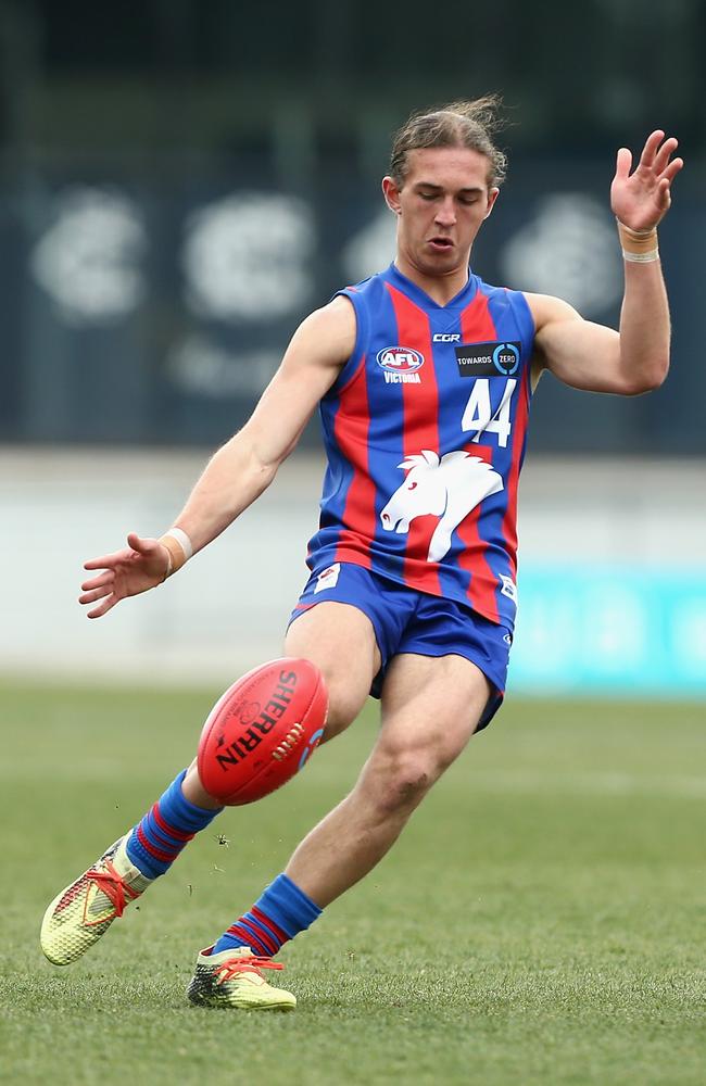 Will Phillips will be in hot demand at the draft. Picture: Robert Prezioso/AFL Media