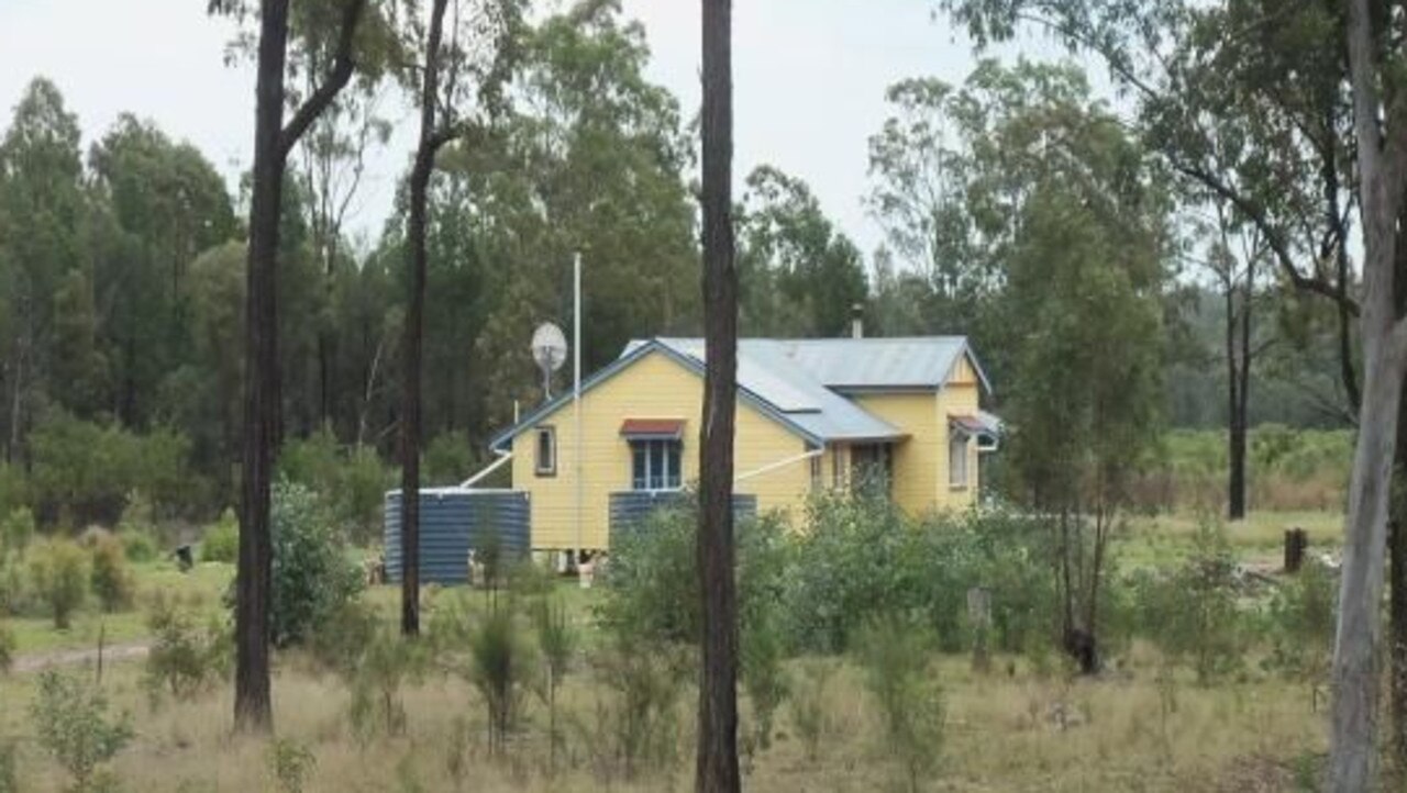 The Wieambilla home where two police officers were gunned down.