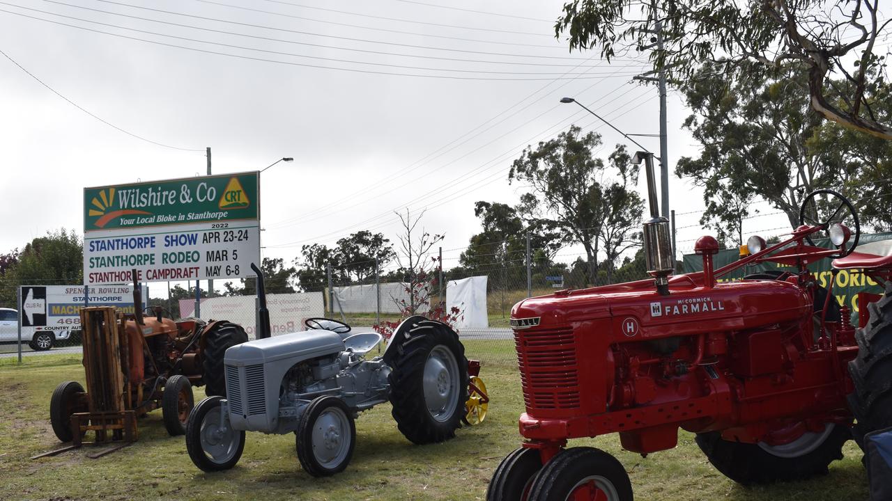 A variety of vintage vehicles and machinery were on display at the 2022 Stanthorpe Show.