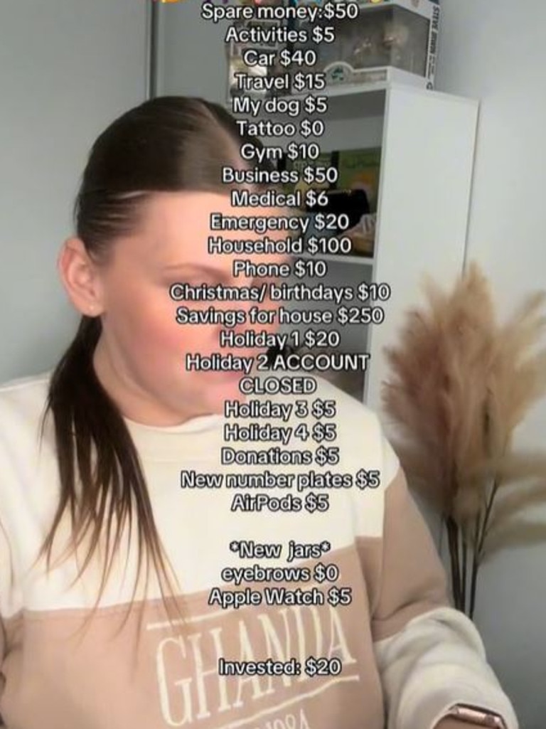 She shares where all her money goes. TikTok/ nattyhalexo