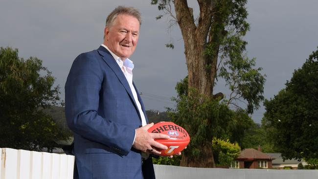 ‘Participation is vitally ­important’: former Sydney Swans chief executive and new Sport Australia commissioner Andrew Ireland yesterday. Picture: Simon Bullard