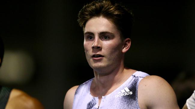 Rohan Browning is Australia’s only 100m runner in Doha.