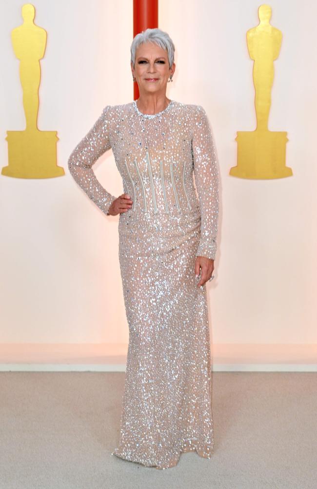 US actress Jamie Lee Curtis, the daughter of screen legends Tony Curtis and Janet Leigh, is up for an Oscar. Picture: AFP