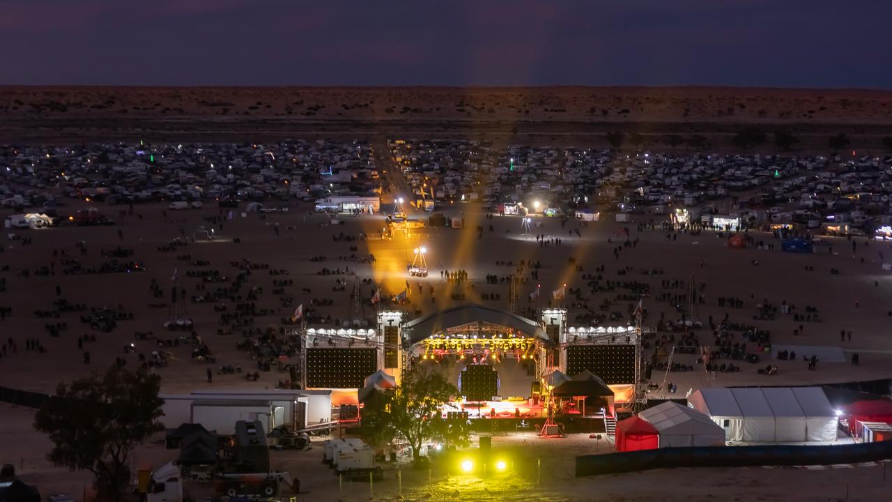 The Big Red Bash in Birdsville attracted around 10,000 guests.