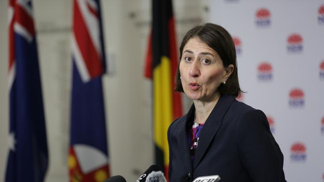 Gladys Berejiklian will face ICAC on Monday as a witness in the inquiry into former Liberal MP Daryl Maguire. Picture: NCA NewsWire/Christian Gilles