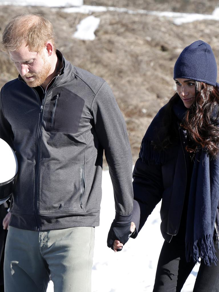 Harry and Meghan popped up in Canada for the Invictus Games event this week. Picture: Andrew Chin/Getty Images