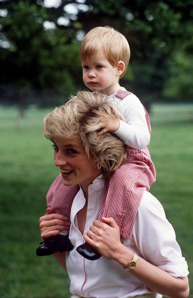 Harry and Meghan mentioned the late Princess Diana on their latest podcast but left Prince Charles out. Picture: Getty Images