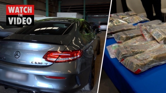 Mercedes seized in WA drug sting