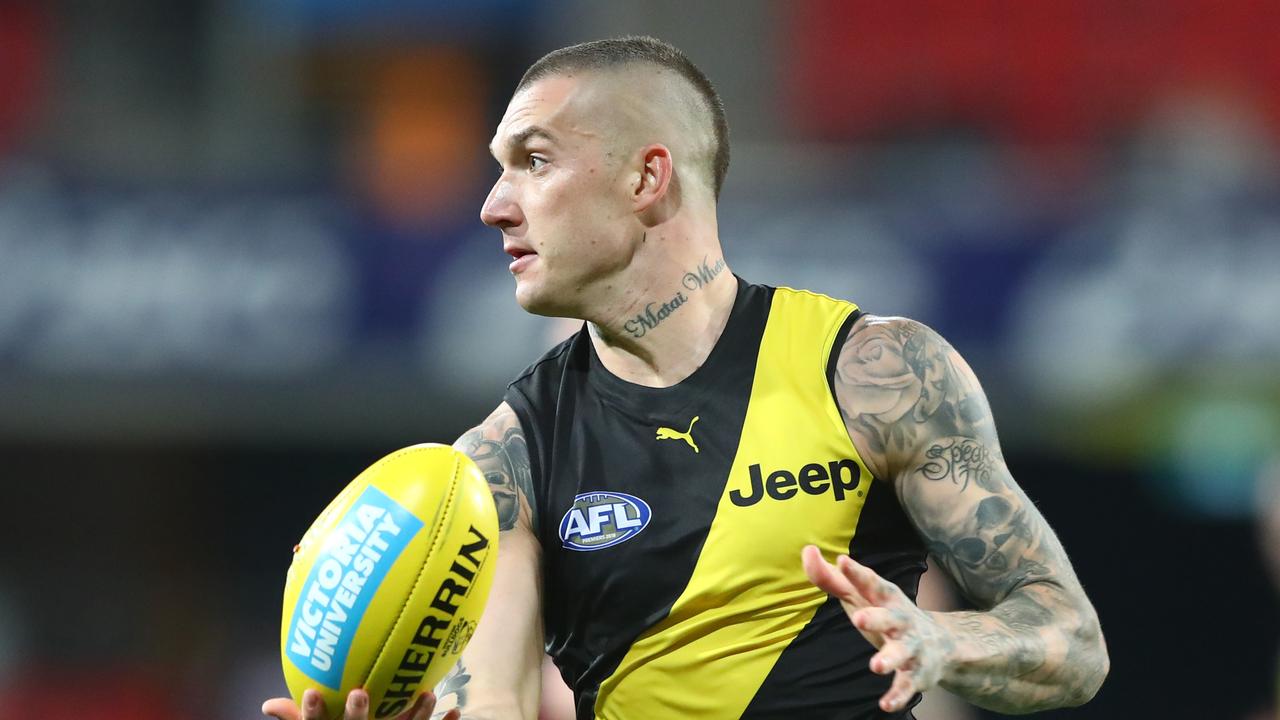 Dustin Martin was phenomenal against the Bulldogs (Photo by Chris Hyde/Getty Images).