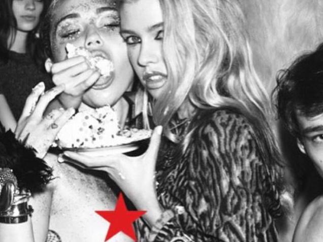 Miley gets racy with rumoured girlfriend Stella