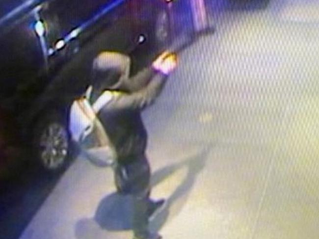 The individual sought in connection to the shooting of UnitedHealthcare CEO Brian Thompson. Picture: NYPD / AFP