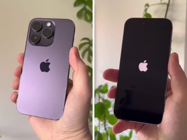 Apple iPhone 14 Pro. TikTok @brad