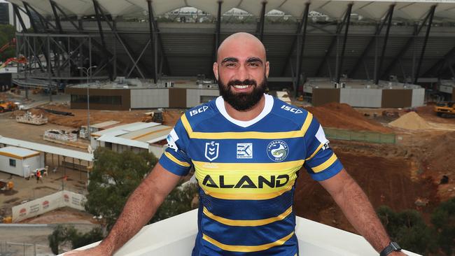 Could this be the end of Tim Mannah. Picture by Brett Costello.