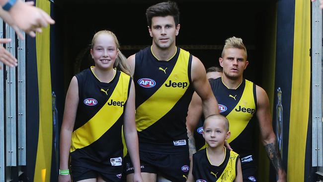 Trent Cotchin should lead the Tigers into the finals again with a strong finish to the season. Picture: Getty