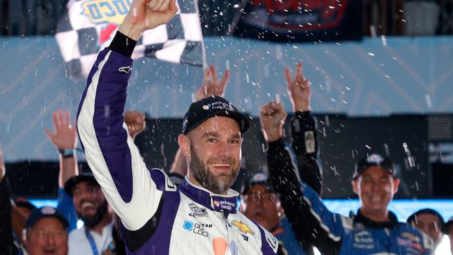 Shane van Gisbergen stunned the motorsport world with his NASCAR win on debut in Chicago last month. Picture: Chris Graythen/Getty Images/AFP