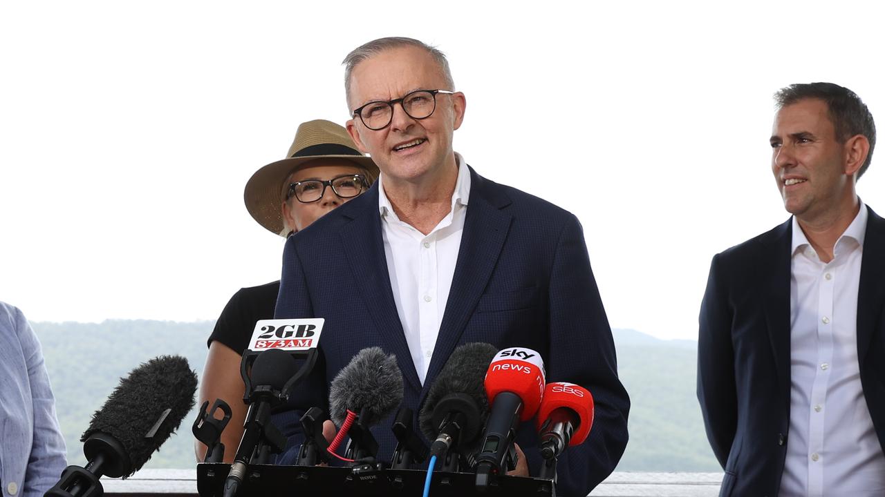 Opposition Leader Anthony Albanese said a national anti-corruption commission will be a ‘first priority’. Picture: Toby Zerna