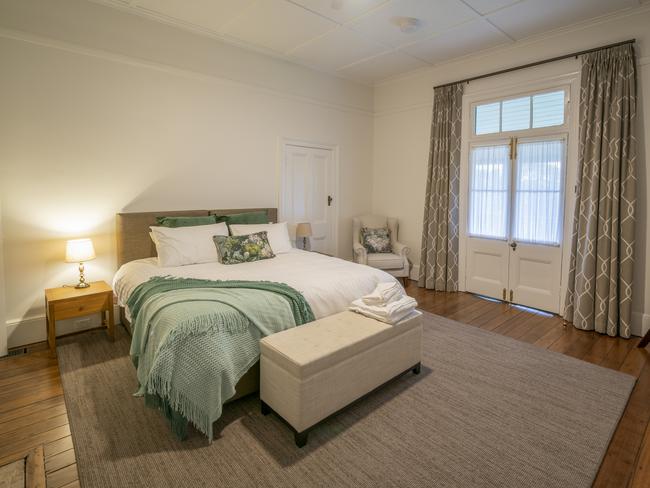 Bedroom at Middle Head Officers Quarters.