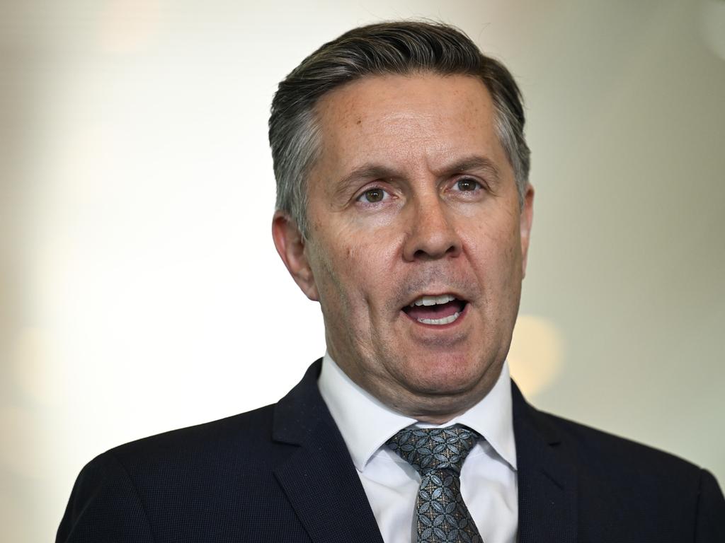 Health Minister Mark Butler. Picture: NewsWire / Martin Ollman