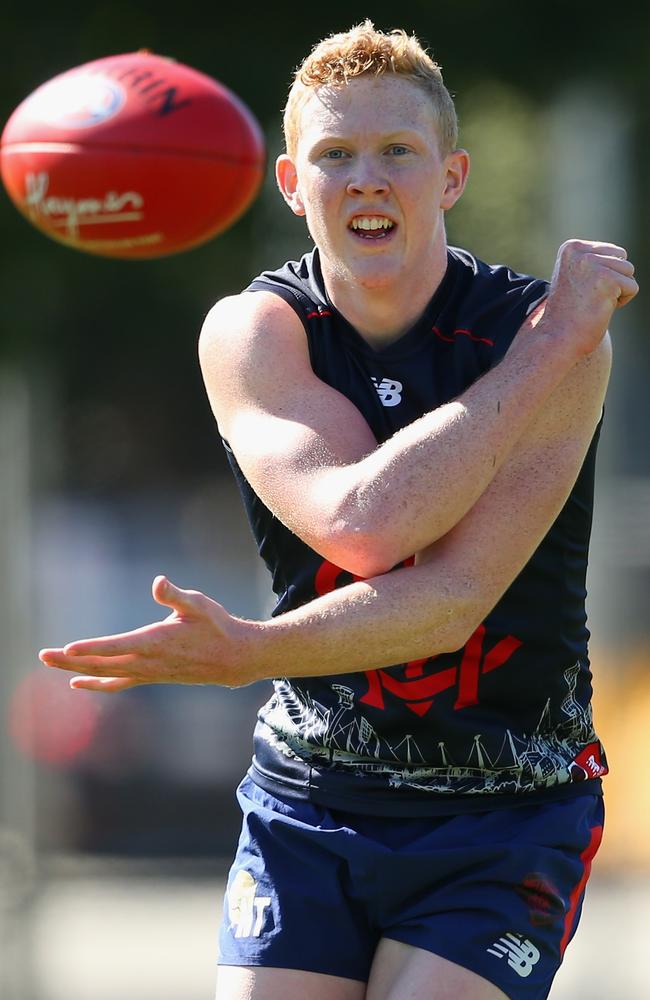 Demons draft bolter Clayton Oliver.