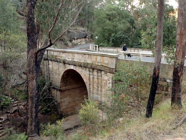 The historic Lennox Bridge in Glenbrook.