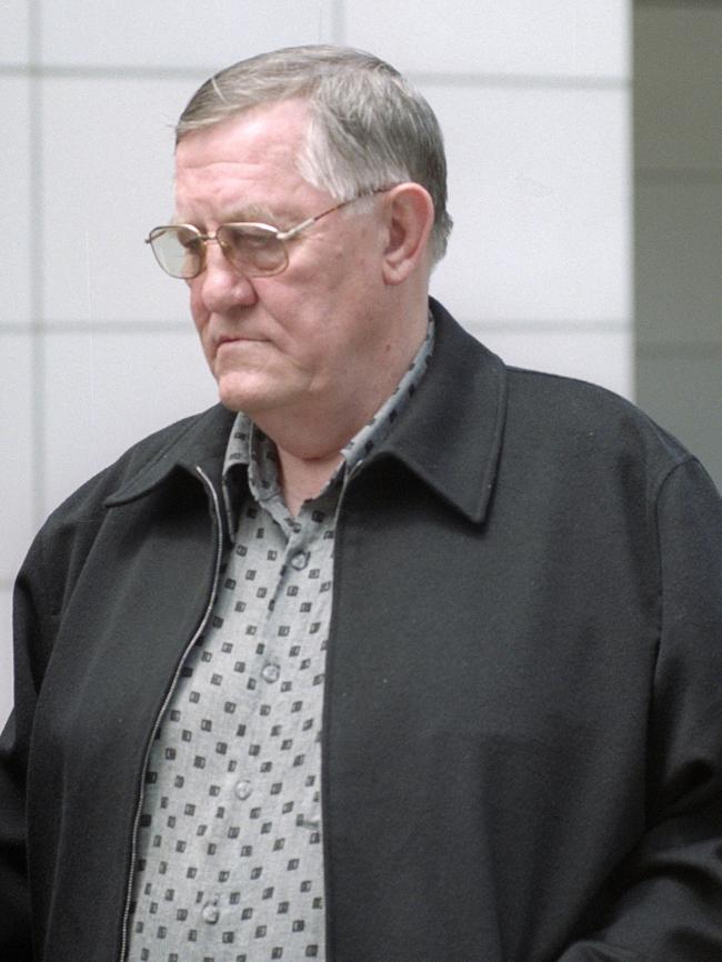 Kinniburgh at the Gangitano coronial inquest in 2002. Picture: Ellen Smith