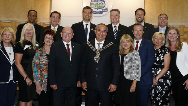 The Gold Coast City Council elected at the March 19 poll Photo: Jerad Williams