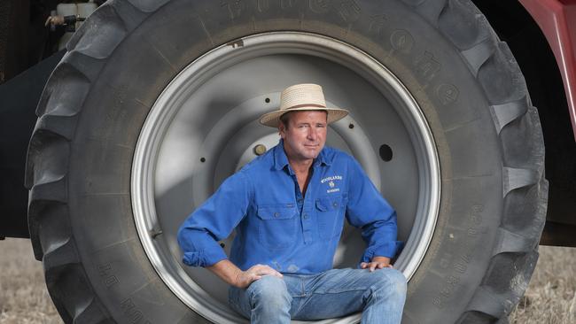 Brett  Hosking  at his Oakvale farm .Picture:Rob Leeson.