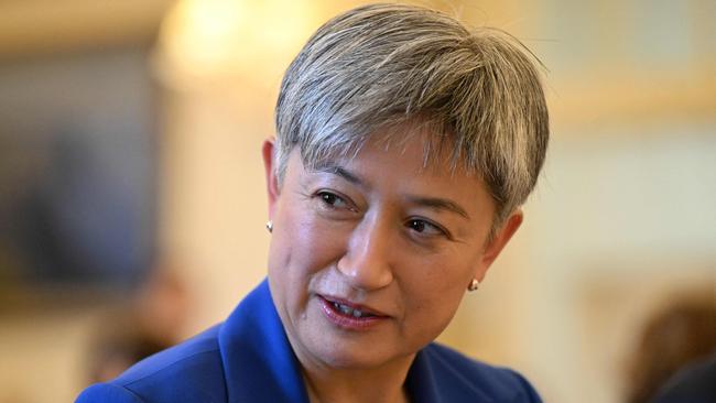 Australia's new Foreign Minister Penny Wong. Picture: Saeed Khan/AFP