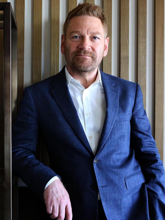 Sir Kenneth Branagh. Pic: James Croucher