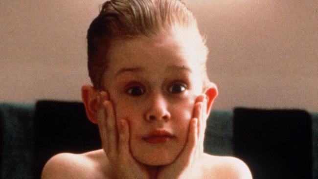 28/01/2006 LIBRARY: Actor Macaulay Culkin in the 1990 film 'Home Alone'.