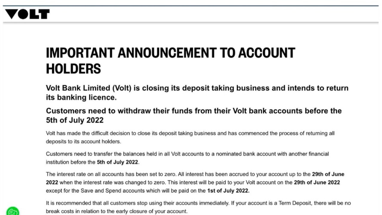 The Volt website.