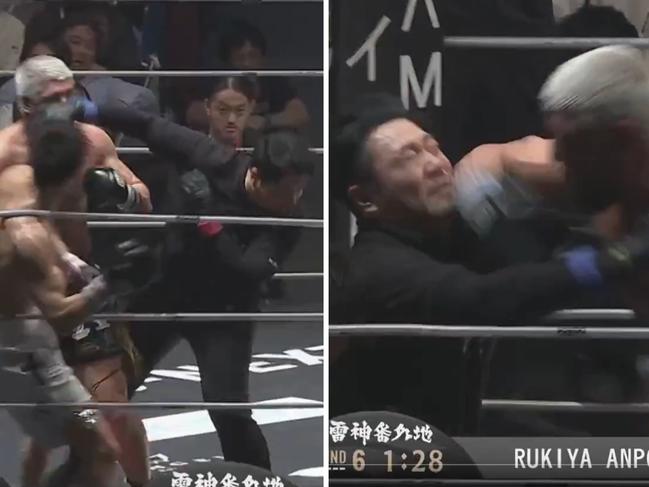 There was utter chaos at the latest RIZIN show.