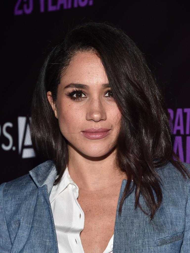 Just months before, in May 2016, Meghan Markle had been better know as the Suits actor. Picture: Alberto E. Rodriguez/AFP/Getty Images